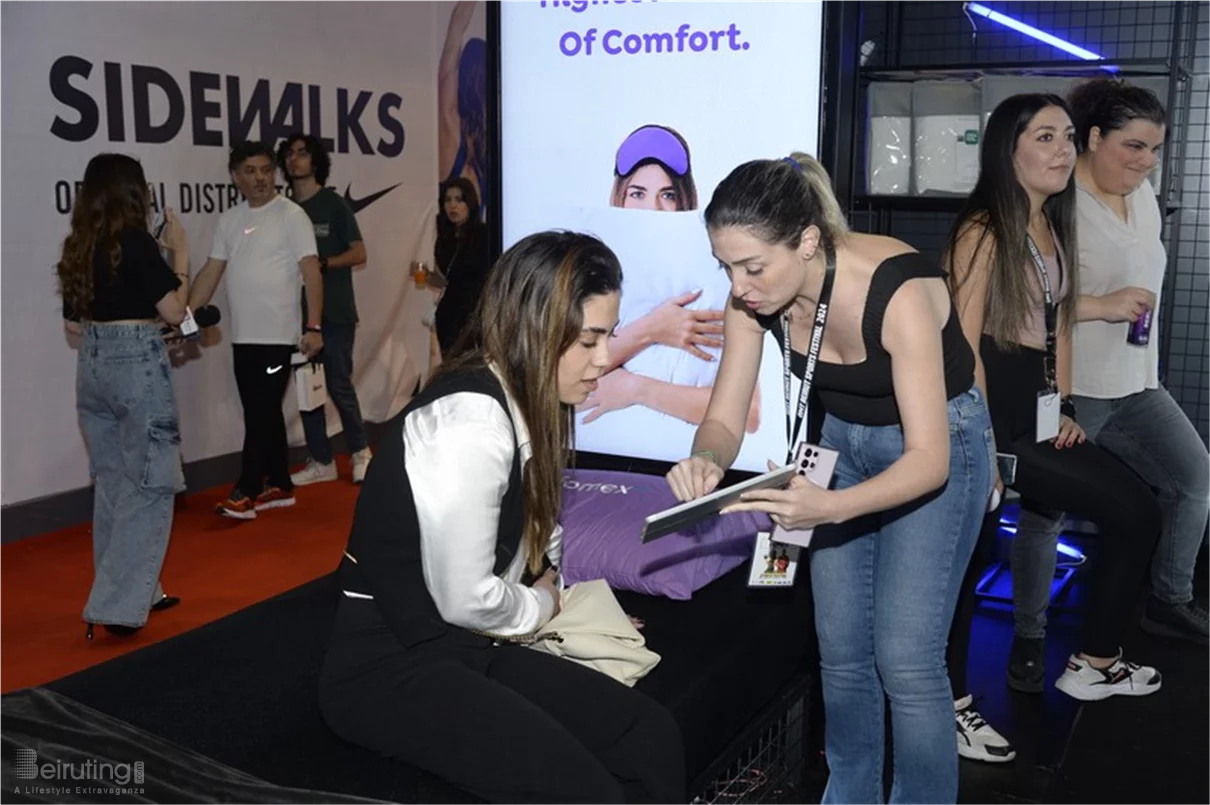 Fomex Mattress at Beirut Sports Festival